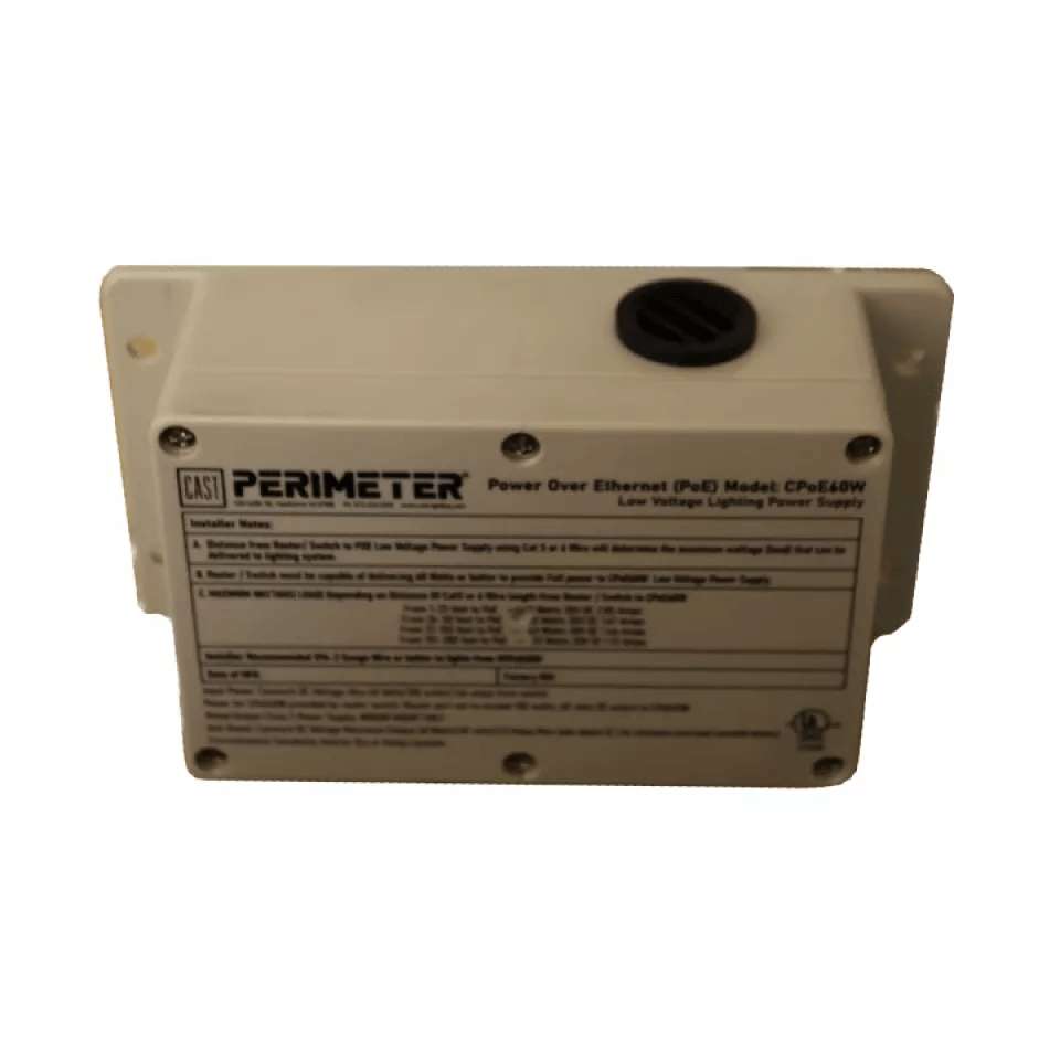 Perimeter Power Module CAST PERIMETER POWER OVER ETHERNET (POE) IOT INTERFACE - lucepr.com